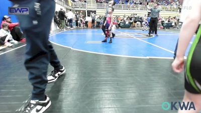 52 lbs Consi Of 4 - Victor Frayre, Alpha Academy vs Jesse Hightower, Blaine County Grapplers