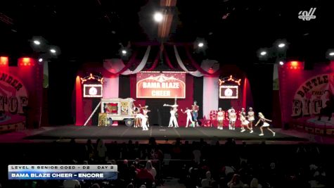 Bama Blaze Cheer - Encore [2025 L5 Senior Coed - D2 Day 2] 2025 ASC Battle Under the Big Top Grand Nationals