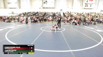 81 lbs Semifinal - Christopher Pulis, Brawlers Elite vs Carter Soltis, Club Not Listed