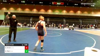 106 lbs Consi Of 8 #2 - Dorian Ervin, Eaglecrest vs Griffin Rial, Pine Creek