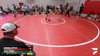 133 lbs Round 2 (6 Team) - Dominik Artman, BB Wrestling vs Bode Forbes, High Plains Marauders