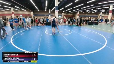 190 lbs Cons. Round 2 - Danny Cortez, Texas vs Jackson Peltier, Hillcrest High School Wrestling