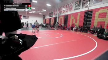 130 lbs Cons. Round 2 - Eneani Gomez, Pacifica/Oxnard vs Vanessa Moreno, Gabrielino