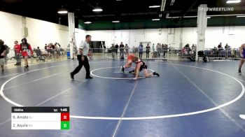 136 lbs Quarterfinal - Sonny Amato, NJ vs Zachary Aquila, OH