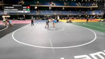 5A 235 lbs Cons. Round 2 - Zoie Gomez, Lubbock Coronado vs Isabella Cordero, Mission Veterans Memorial