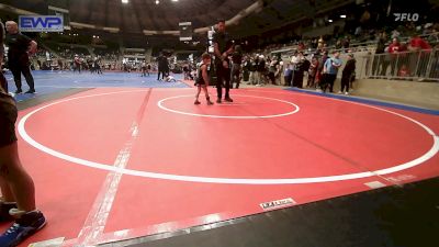 43 lbs Round Of 16 - Uhdory Holmes, Stl Warriors vs Lucas Weisinger, Wyandotte Youth Wrestling