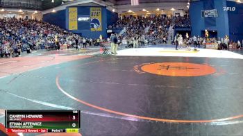 138 lbs Champ. Round 1 - Ethan Aftewicz, Wyoming Seminary vs Camryn Howard, Bellport