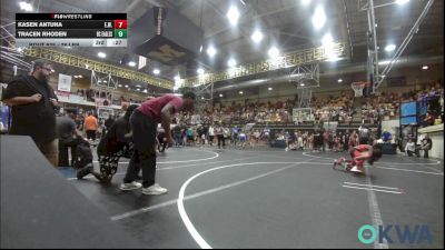 80 lbs 3rd Place - Braxton Elwell, Tuttle Wrestling vs Lukas Lomeli, Shelton Wrestling Academy