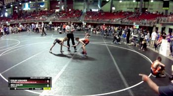 80 lbs Cons. Round 3 - Colby Kramer, Sutherland Youth Wrestling Club vs Rex Sailer, Jr Bucks