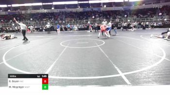 122 lbs Round Of 16 - Bryce Boyer, Kraken vs Matthias Mcgregor, Agape