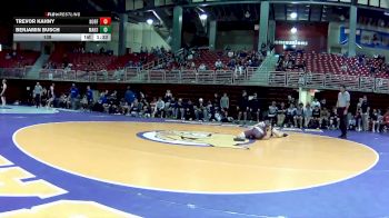 138 lbs Round 1 (16 Team) - Trevor Kahny, Norfolk vs Benjamin Busch, Manhattan HS