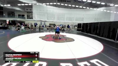 285 lbs Cons. Round 1 - Keaton Renfrew, Alfred State vs Amarion Wilson, Greensboro