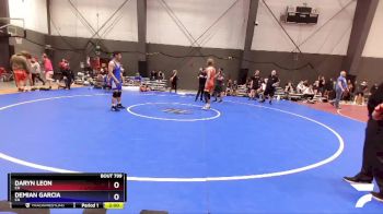 157 lbs Cons. Round 4 - Daryn Leon, CA vs Demian Garcia, CA