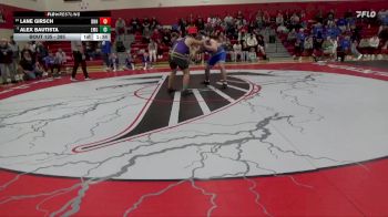 285 lbs Cons. Round 3 - Lane Girsch, Dike-New Hartford vs Alex Bautista, East Marshall/GMG