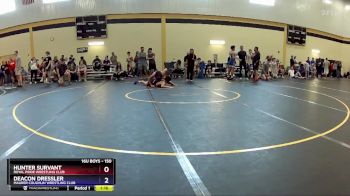 150 lbs Semifinal - Hunter Survant, Royal Pride Wrestling Club vs Deacon Dressler, Maurer Coughlin Wrestling Club