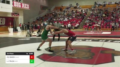 285 lbs 3rd Place - Ben Goldin, Penn vs Joe Doyle, Binghamton