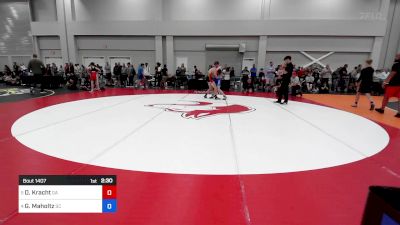 150 lbs C-8 #1 - Dane Kracht, Georgia vs George Maholtz, South Carolina