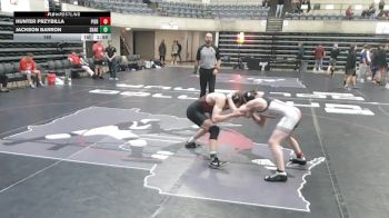 160 lbs Semis & 1st Wrestleback (8 Team) - Hunter Przybilla, Pierz, MN vs Jackson Barron, Shakopee, MN