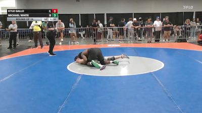 190 lbs Round Of 16 - Kyle Gallo, FL vs Michael White, IN
