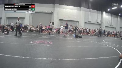 84 lbs Round 1 (8 Team) - Xander Warnock, LaFayette Wrestling vs Caison Shiekh, Empyre Wrestling Club