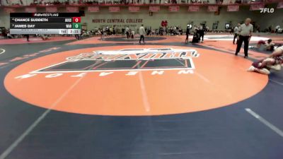 133 lbs 3rd Place Match - James Day, Wabash vs Chance Suddeth, Augsburg
