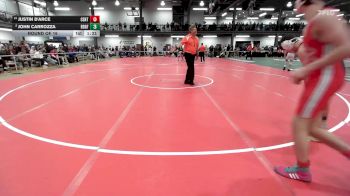 138 lbs Round Of 16 - Justin D'arce, Center Moriches vs John Carrozza, Ridgefield