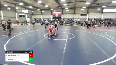 165 lbs Rr Rnd 2 - Hazz Mohamed, WAR Wrestling Club vs Christpher Moore, No Team