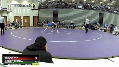 144 lbs Semis & 1st Wrestleback (8 Team) - Anthony Gurrola, Homestead vs Kristian Tapia, Portage