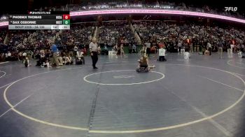 2A 106 lbs Cons. Round 2 - Phoenix Thomas, West Davidson vs Dax Osborne, West Stanly