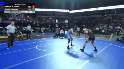 144 lbs Consi Of 32 #2 - Renato Alcaraz, McLane (CS) vs Elijah Ornales, Clovis North (CS)