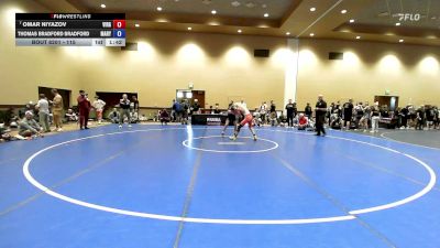 115 lbs Cons. Round 2 - Omar Niyazov, Virginia vs Thomas Bradford Bradford, Maryland