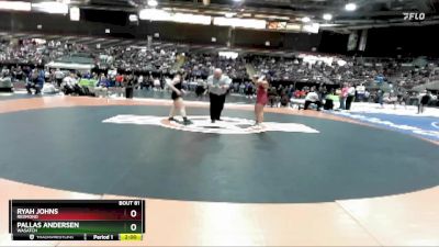 114 lbs Champ. Round 1 - Ryah Johns, Redmond vs Pallas Andersen, Wasatch