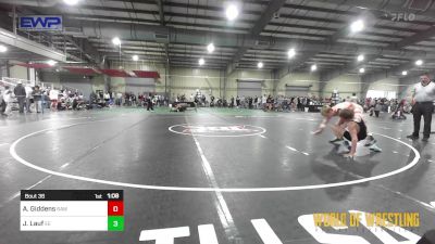 125 lbs Round Of 32 - Asher Giddens, RAW Wrestling Club vs James Lauf, Eierman Elite