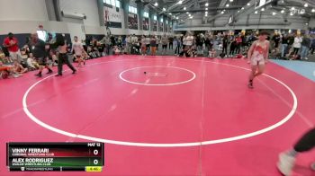 113 lbs Champ. Round 2 - Alex Rodriguez, Uvalde Wrestling Club vs Vinny Ferrari, Cardinal Wrestling Club
