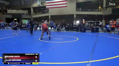 150 lbs Quarterfinal - Benjamin Smith, AR vs Callen Kirchner, IL
