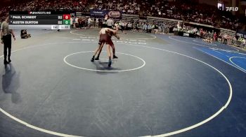 D 3 120 lbs Quarterfinal - Paul Schmidt, De La Salle vs Austin Burton, St. Louis Catholic