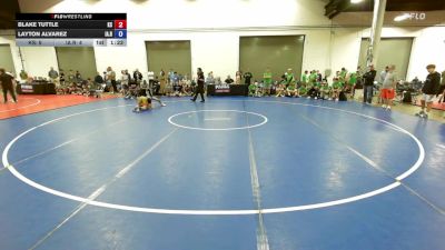 88 lbs Blake Tuttle, Kansas vs Layton Alvarez, Iowa Red
