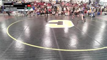 126 lbs Cons. Round 1 - Benton Link, Erie vs Greg Vrooman, Douglas