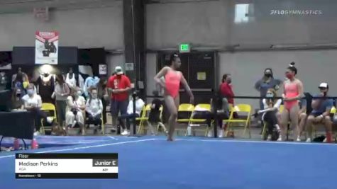 Madison Perkins - Floor, AGA - 2021 Region 1 Women's Championships