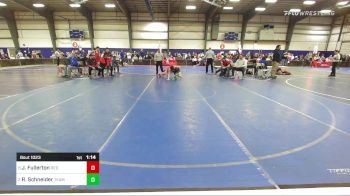 143 lbs Semifinal - Jaden Fullerton, Red Roots WC vs Ryan Schneider, Team Tugman
