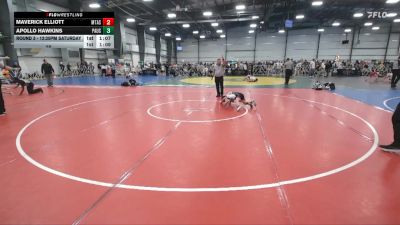 56 lbs Round 3 - 12:30pm Saturday - Maverick Elliott, Mat Assassins vs Apollo Hawkins, PA USA