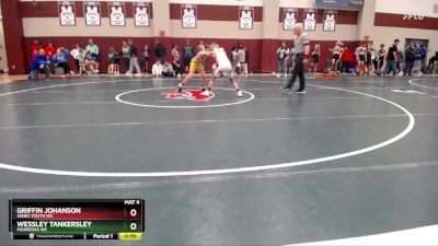 81-88 lbs Round 5 - Wessley Tankersley, Monrovia WC vs Griffin Johanson, Webo Youth WC