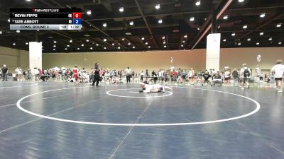 132 lbs Cons. Round 2 - Revin Fipps, OK vs Tate Abbott, NE