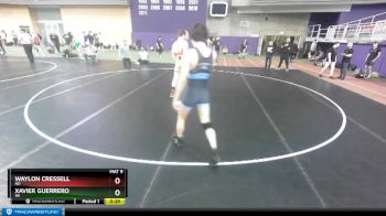 152 lbs Cons. Round 4 - Waylon Cressell, ND vs Xavier Guerrero, WI