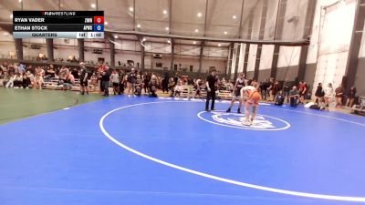 Junior FK - 144 lbs Quarters - Ryan Vader, Zillah Wrestling vs Ethan Stock, All-Phase Wrestling Club