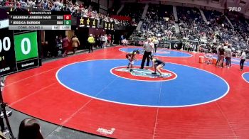 115 lbs Cons. Round 2 - Jessica Burden, Brookwood vs Akansha Aneesh Nair, West Forsyth