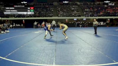 174 lbs Semifinal - Zeb Gnida, Loras vs Zane Pannell, University Of Dubuque