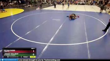 132 lbs Champ. Round 1 - Josiah Solliday, St Thomas Academy vs Elijah Dodd, Lake City