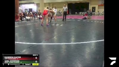 130 lbs Placement (4 Team) - Sara Goodman, BHWC/ Florida Supreme vs Kameron Easter, Lady Gator Dawgs