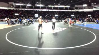 132 lbs Champ. Round 2 - Marshall Pell, Cashmere vs Hudson Hoalst, White River